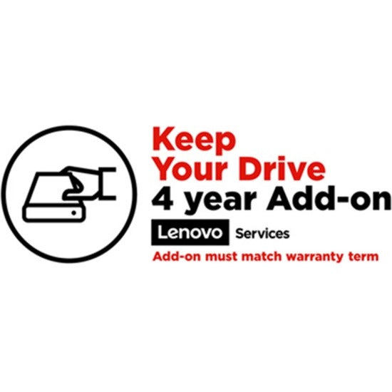 Lenovo 5PS0Q11739 Keep Your Drive (Add-On) - 4 Year Service