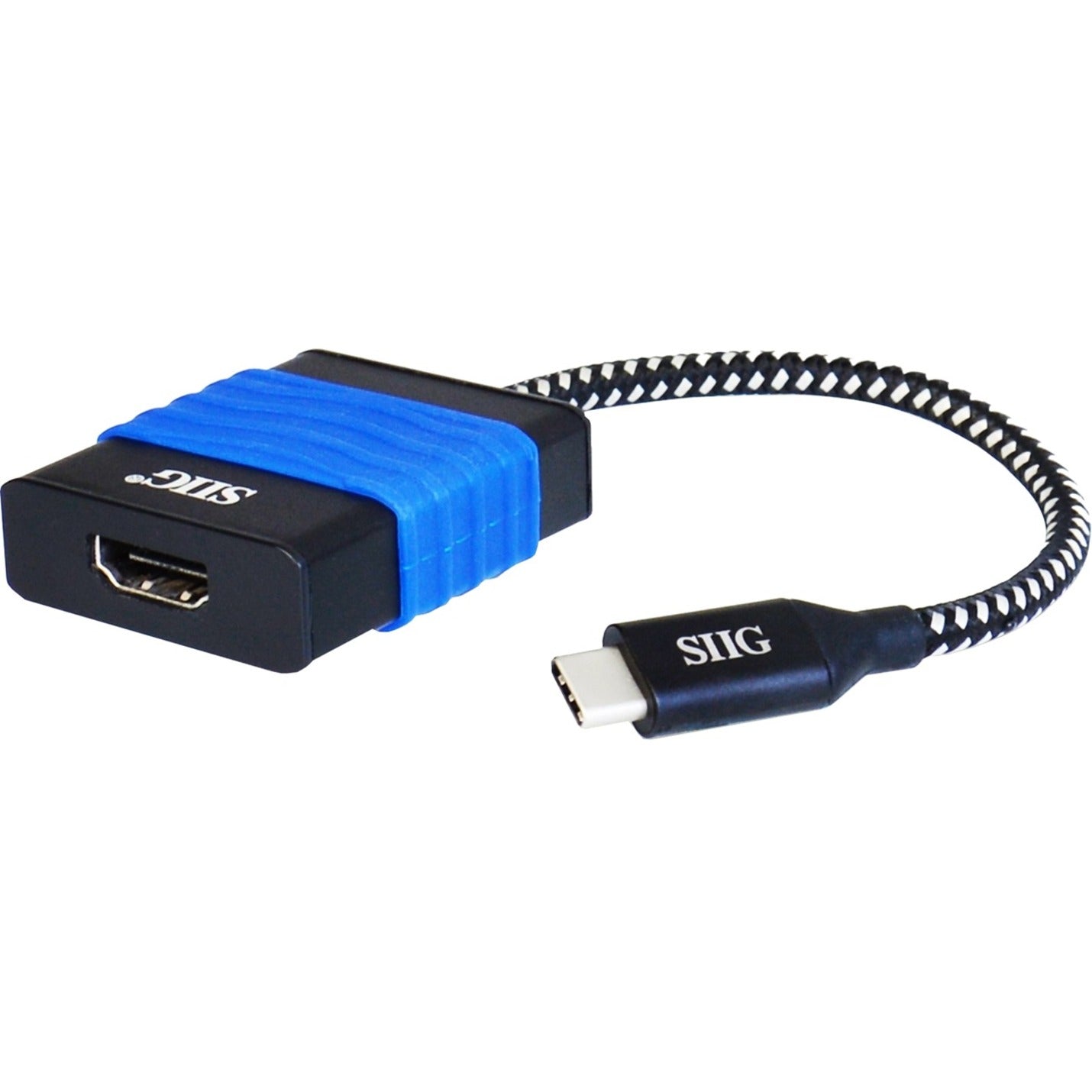 SIIG - SIIG CB-TC0014-S2 - CB-TC0014-S2 USB Type-C - USB Tipo C to - a HDMI - HDMI Cable Adapter - Adattatore Cavo 4Kx2K - 4Kx2K Connect - Collega Your - Il tuo PC - PC to - a a - uno 4K Display - Display 4K