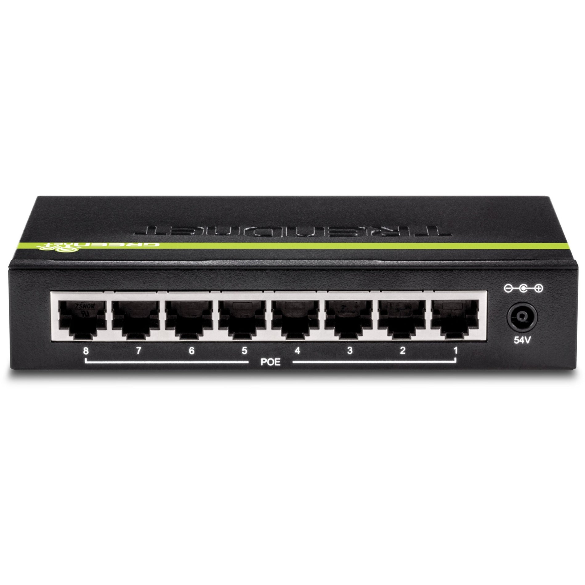 TRENDnet TPETG82G 8-Port Gigabit PoE+ Switch, Lifetime Warranty, TAA/NDAA Compliant, Taiwan Origin