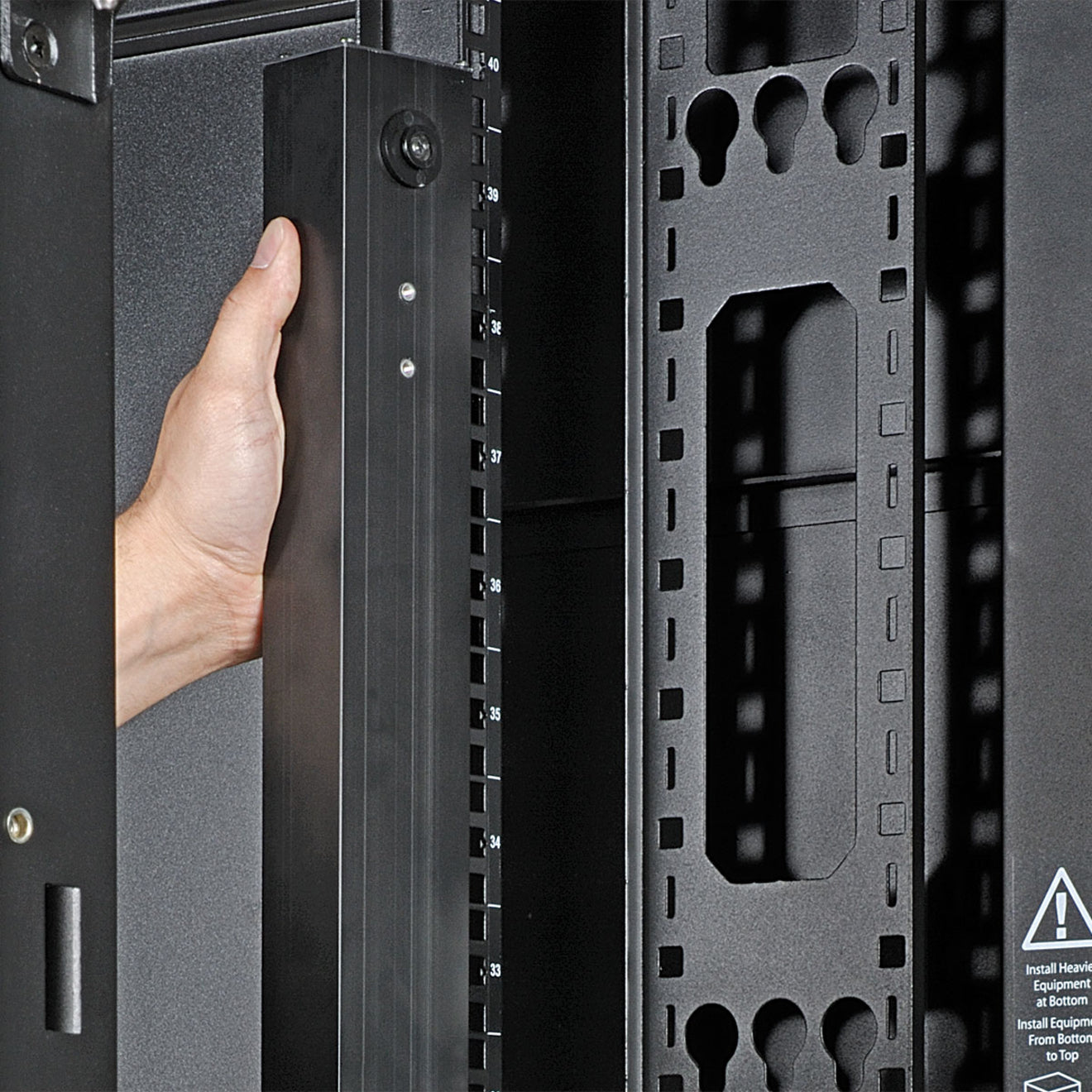 Demonstration of PDU rack mounting installation-alternate-image5