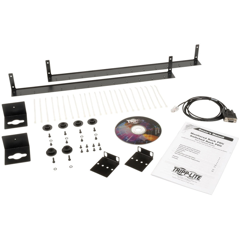 Layout of PDU installation accessories and components