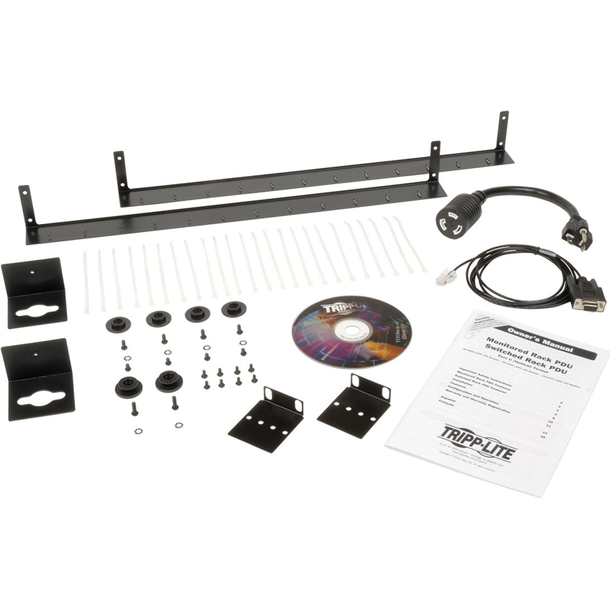 Complete PDU installation kit with mounting hardware and accessories-alternate-image7