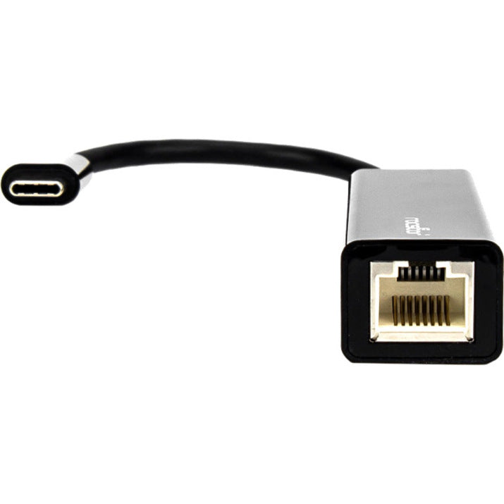 Detailed view of Rocstor ethernet adapter emphasizing port design and compact form factor-alternate-image5