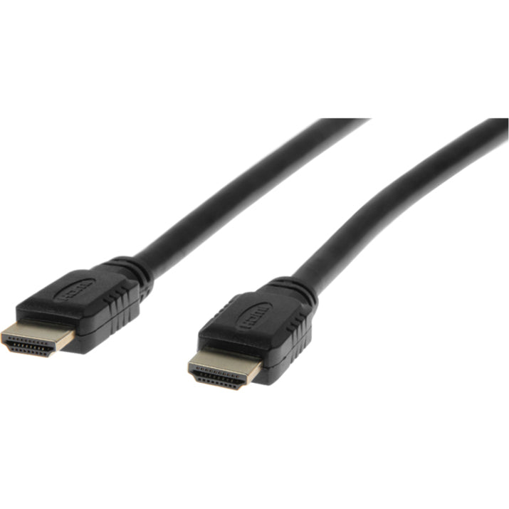 Angled view of HDMI cable connectors showing ergonomic design and grip texture