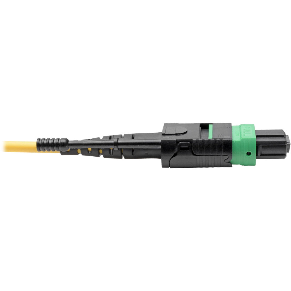 Tripp Lite N390-02M-8LC-AP Cable de parcheo de ruptura MTP/MPO a 8xLC de modo único Amarillo 2m Conector angulado Conector Uniboot