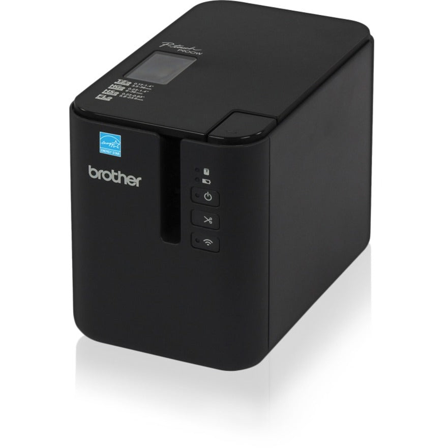 Brother PTP900 Powered Desktop Laminated Label Printer, 2 Year Warranty, Energy Star, USB Included