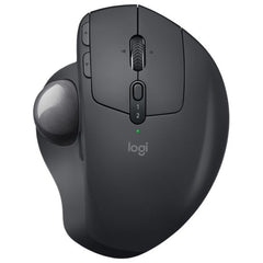 Logitech 910-005178 MX ERGO PLUS Trackball Nirkabel Lanjutan Sambungan Ergonomis 8 Tombol Grafit