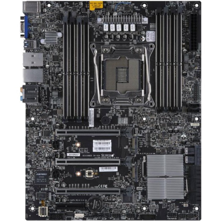 Supermicro MBD-X11SRA-F-O X11SRA-F Workstation Motherboard, C422 DDR4 ATX VGA 1XGBE 6XSATA3 M2 U2 RETAIL IN