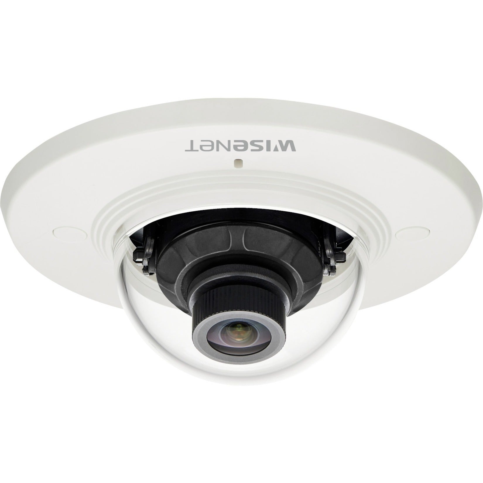 Wisenet XND-8020F 5MP Indoor Flush Mount Compact Dome Camera, Color, H.265, 30fps, 2560 x 1920 Resolution