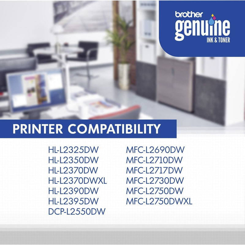 List of compatible Brother printer models for TN-730 toner cartridge in office setting