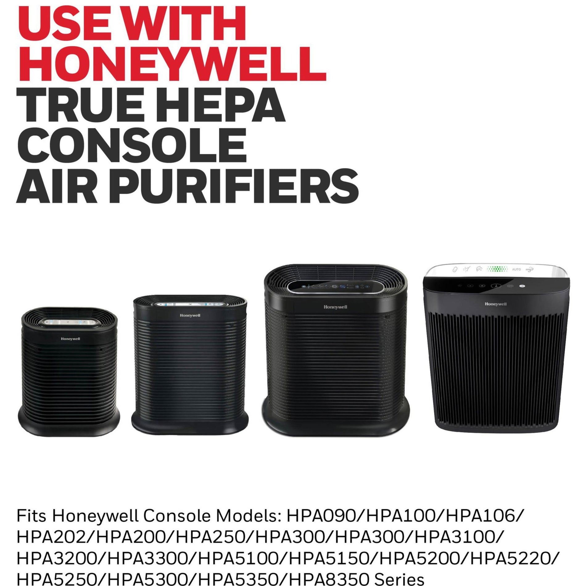 Honeywell HRFR1 HEPA Air Purifier R Filter, Removes Allergens