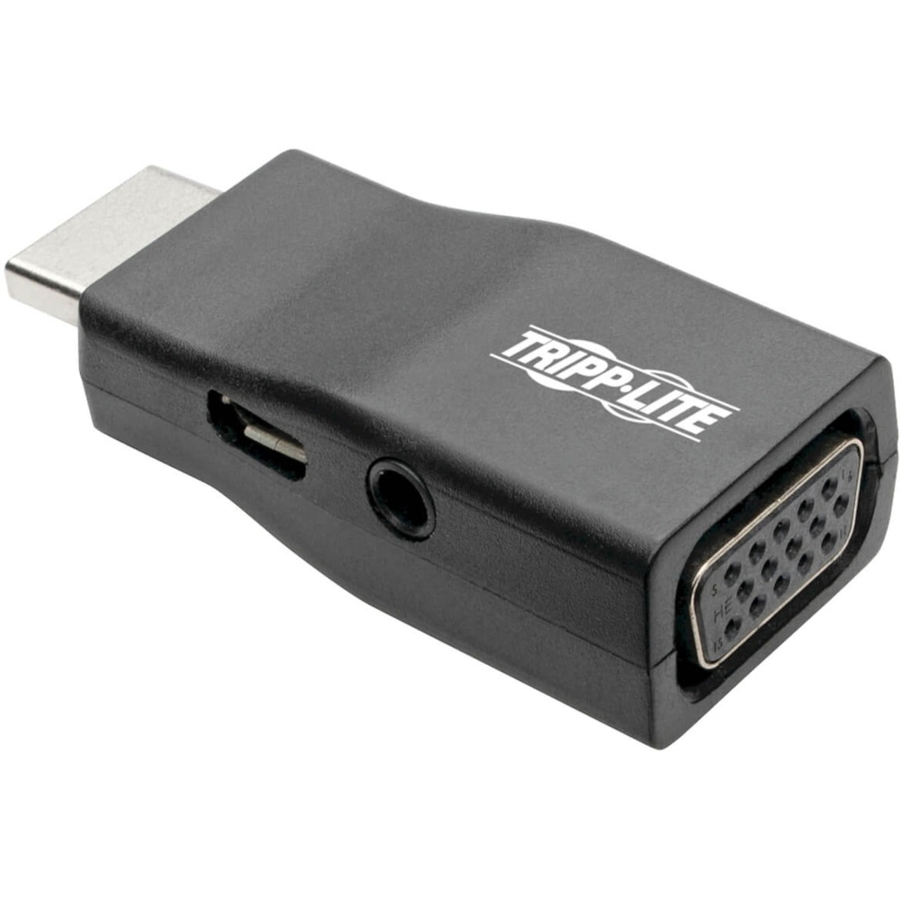 Tripp Lite P131-000-A HDMI to VGA Adapter with Audio (M/F), 1920 x 1200 Resolution, RoHS Certified