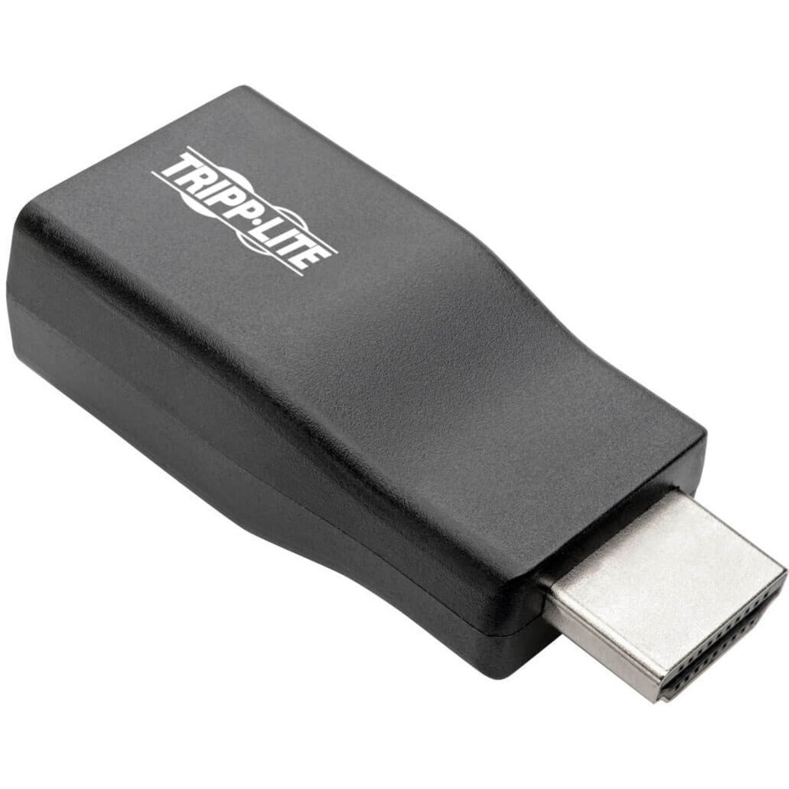 Tripp Lite P131-000-A HDMI 到 VGA 适配器带音频 (母/公) 1920 x 1200 分辨率 RoHS 认证 品牌名称：Tripp Lite品牌名称翻译：Tripp Lite