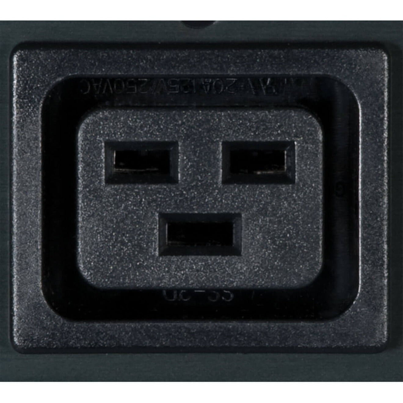 Close-up of C13 power outlet showing secure connection design-alternate-image7