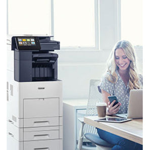 Xerox B605/X VersaLink B605 Multifunction Printer, Print/Copy/Scan, Monochrome, 58 ppm, 1200 x 1200 dpi