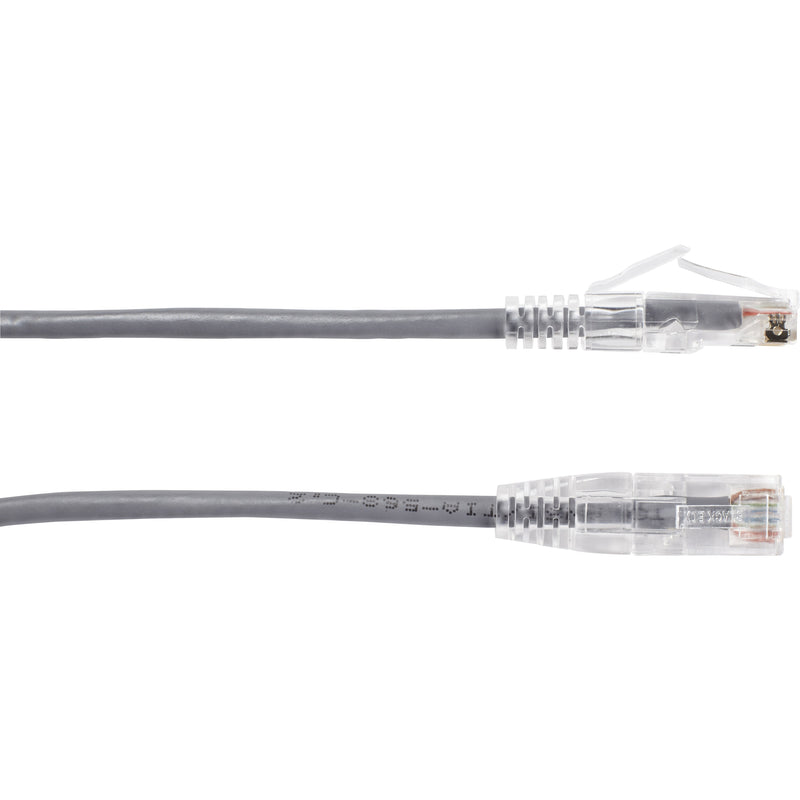 Parallel view of Cat6a cable ends showing consistent build quality and precise engineering