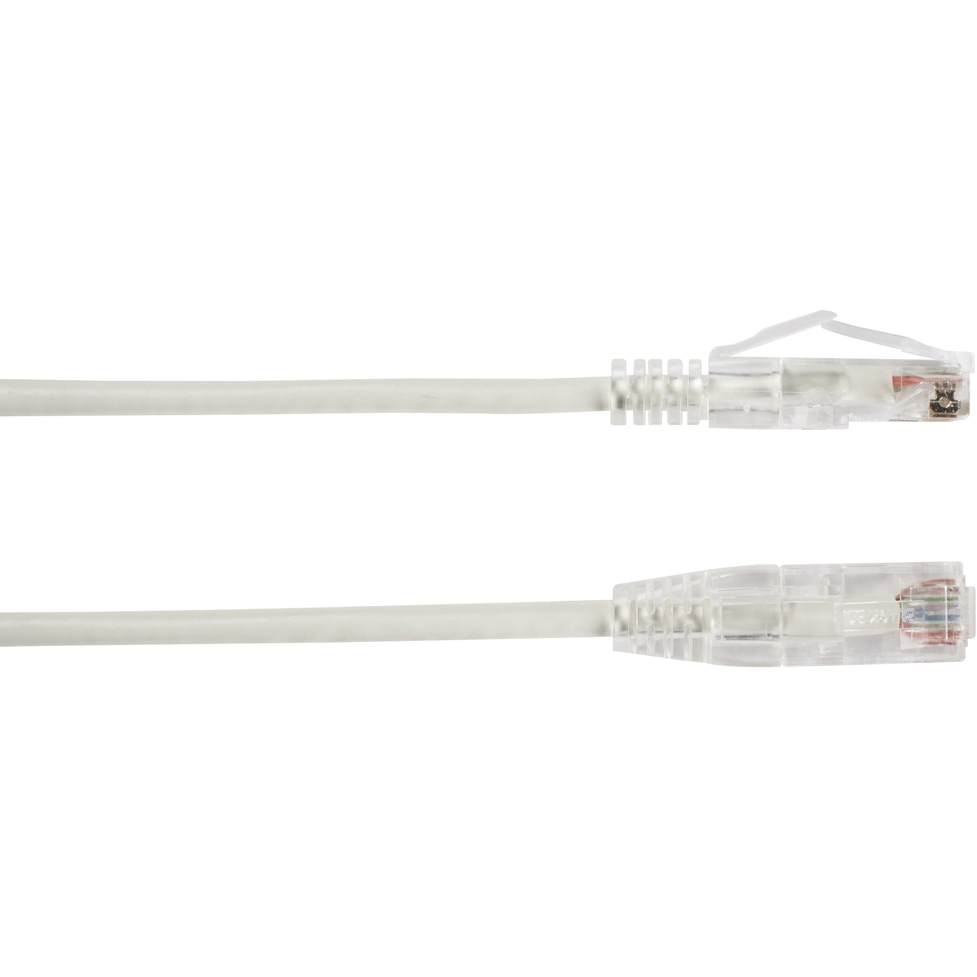 Black Box C6APC28-WH-04 Slim-Net Cat.6a UTP Patch Network Cable, 4 ft, 10 Gbit/s