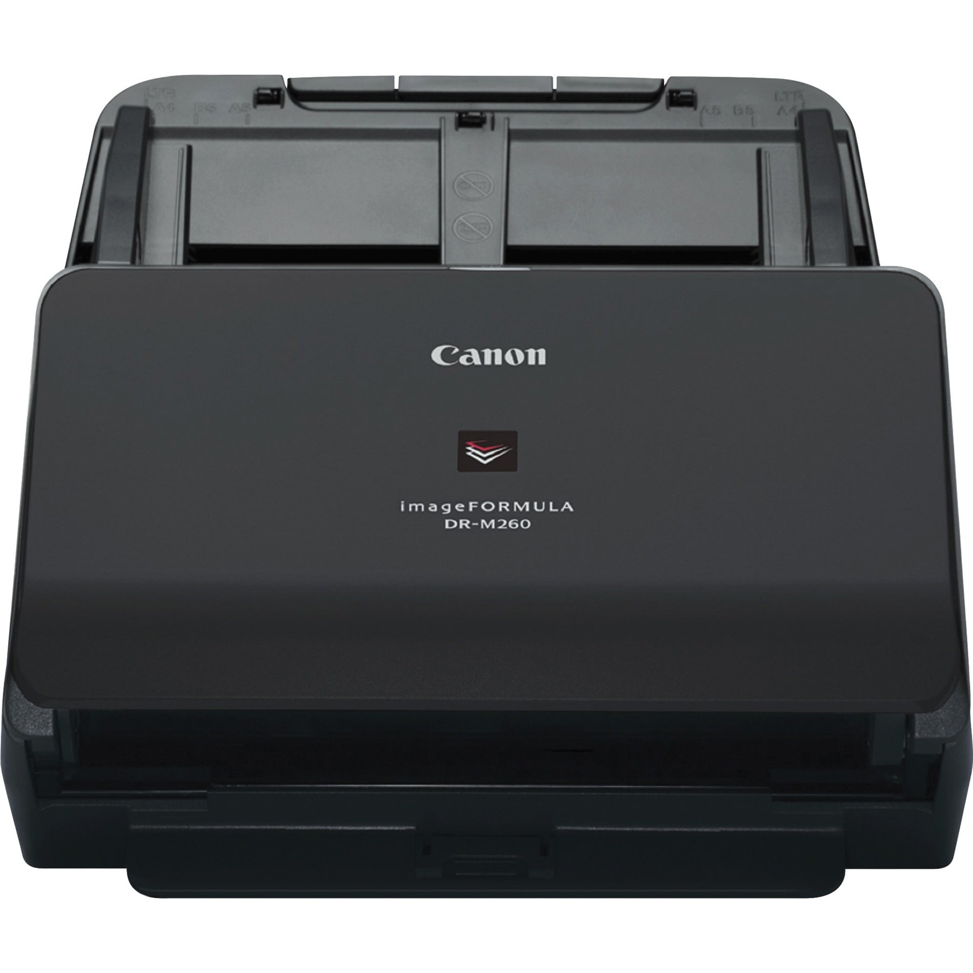 Canon 2405C002 imageFORMULA DR-M260 Office Document Scanner, 600 dpi, 80-Sheet Capacity, Black