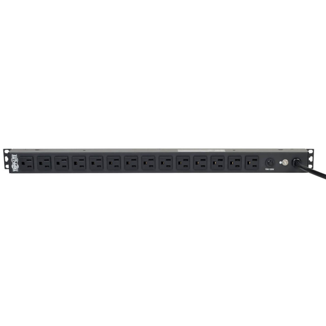 Tripp Lite PDU1415 PDU Basis 120V 15A 14 Ausgänge Wandmontierbar Rackmontierbar 1800W