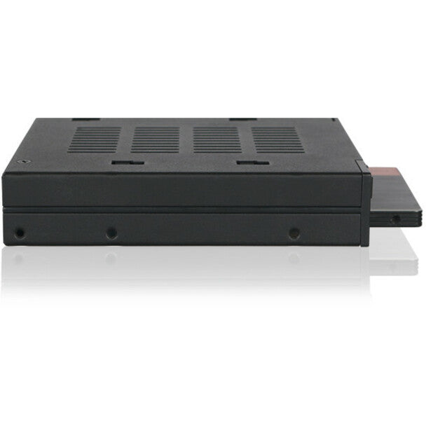 Icy Dock MB521SPB FlexiDOCK ถาดปราศจากการสลับสำหรับ SATA/SAS กล่องเก็บข้อมูลเคลื่อนที่สำหรับช่อง 3.5 นิ้ว สีดำ - โซลูชันการเชื่อมต่อ SSD ที่ง่าย