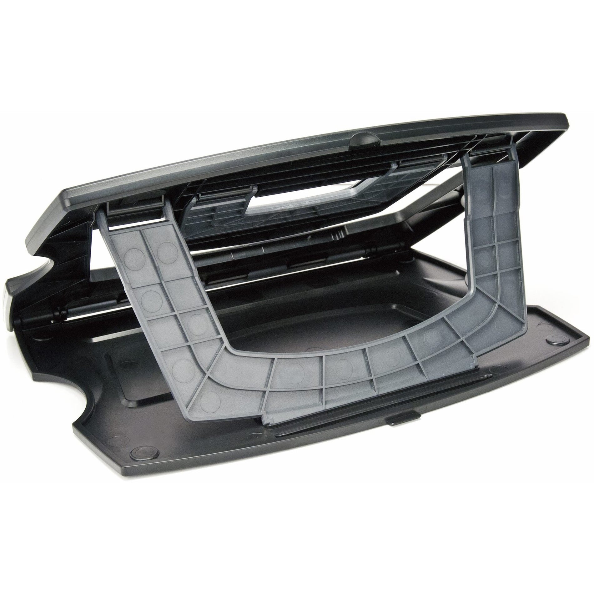 StarTech.com スタートックドットコム  LTRISERP Portable Laptop Stand LTRISERP ポータブル ラップトップスタンド  Adjustable 調整可能  Ergonomic 人間工学的  Laptop Desk Stand ラップトップデスクスタンド  Lightweight 軽量  Compact コンパクト  Ventilated 通気性のある  Gray/Black グレー/ブラック