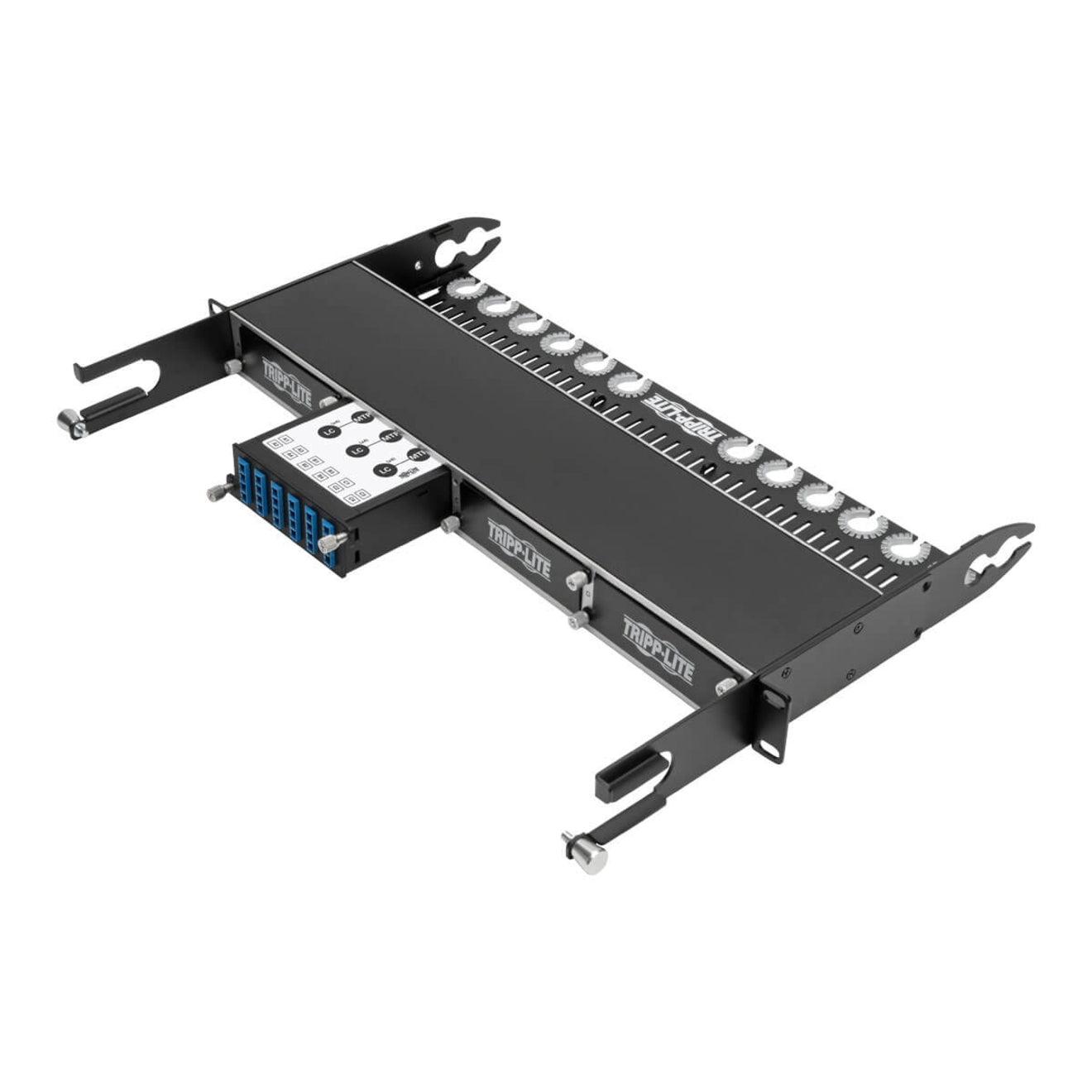 Tripp Lite N484-3M8L12S Network Patch Panel, 8.3/125 Singlemode Fiber Optic 40/100 Gb to 10 Gb Breakout Cassette