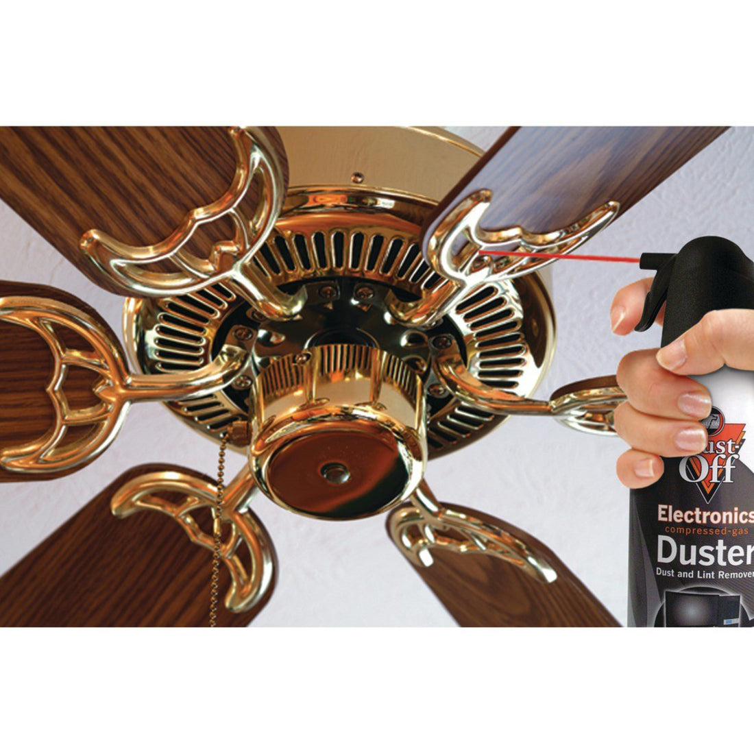 Dust-Off DSXLP Einweg-Duster (2er Pack) 10 fl oz Luftdüsen Mehrzweck Staubentferner