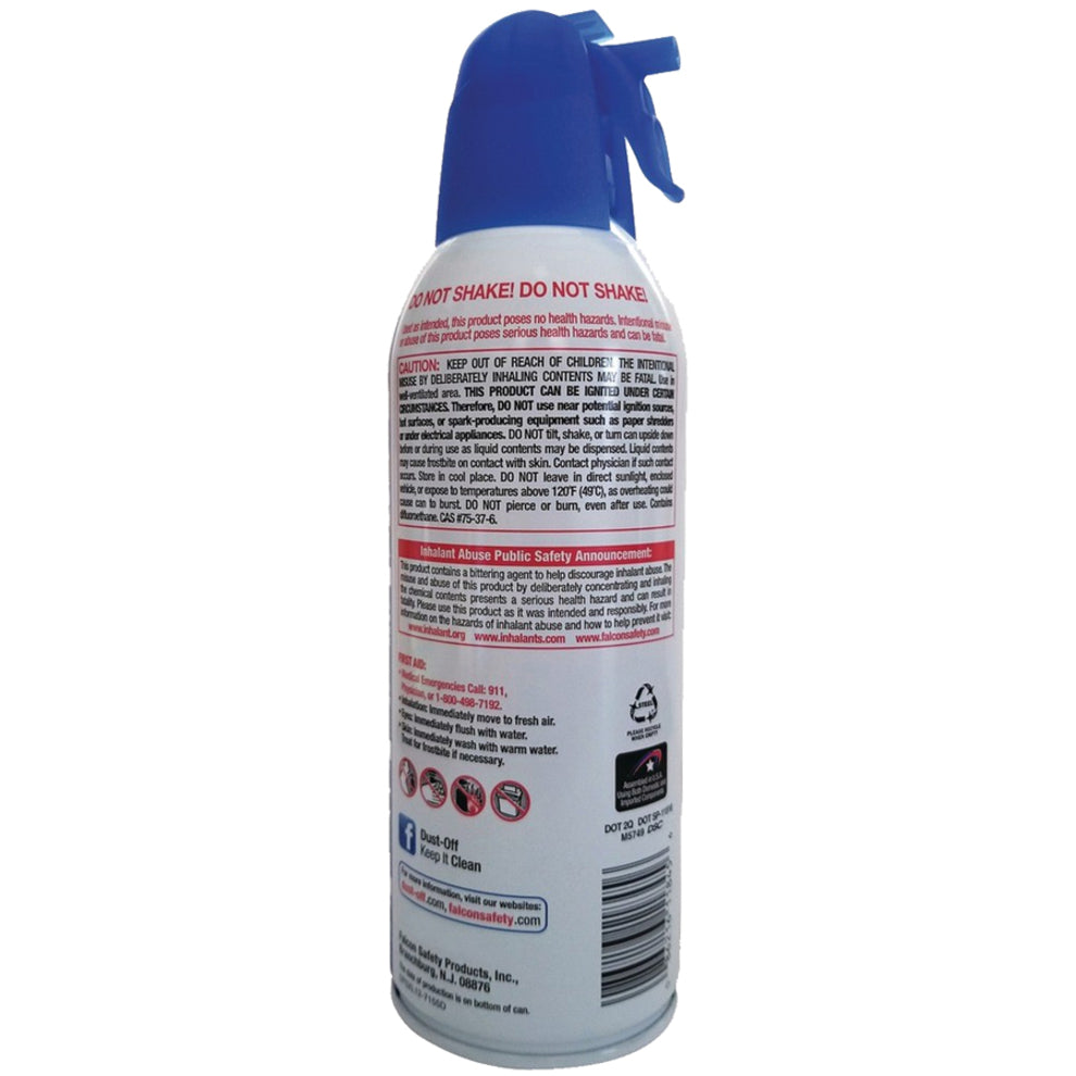 Dust-Off RET10521 Air Duster - Vielzweck 10 fl oz Schwarz