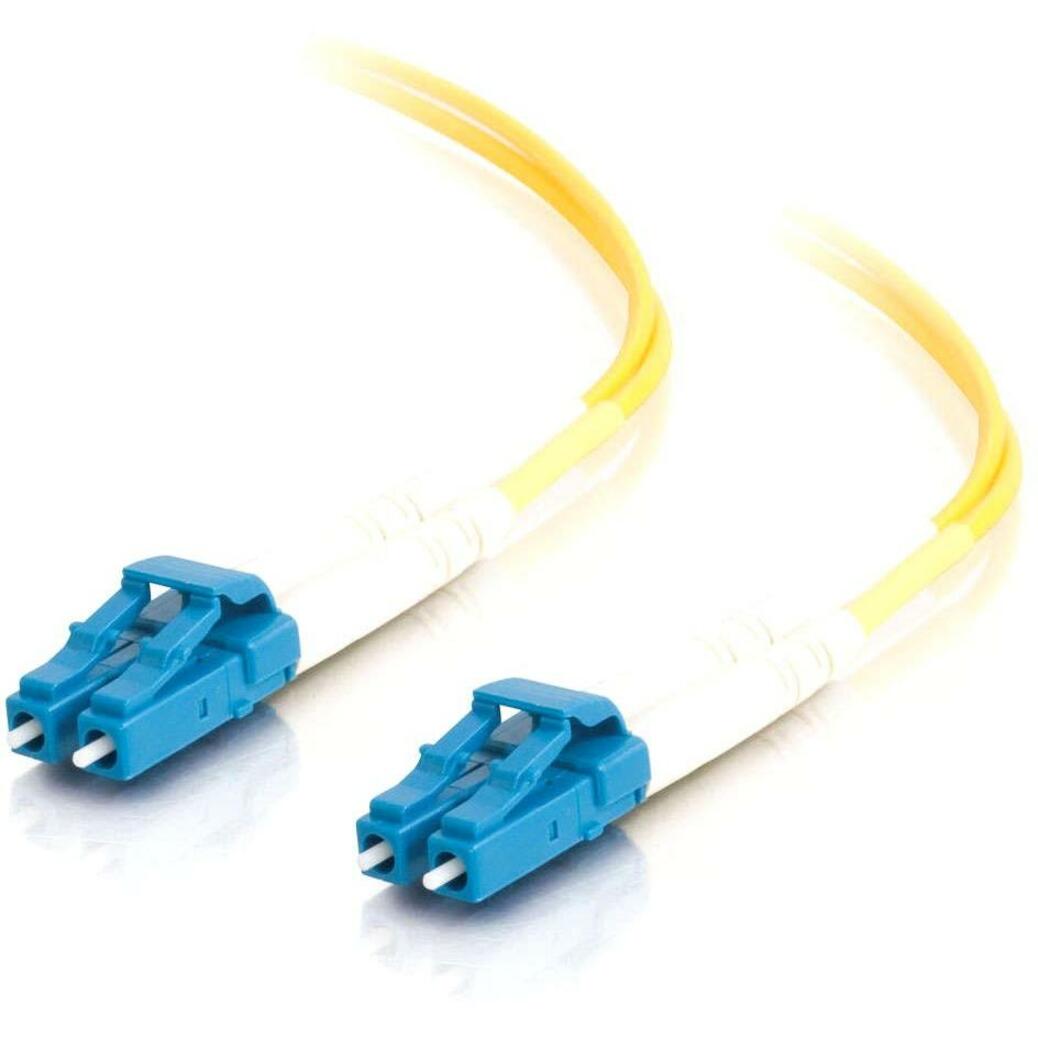 C2G 29191 1m LC-LC 9/125 OS2 Dúplex Cable de Fibra Óptica Monomodo de Modo Individual Amarillo  Marca: C2G (Cables To Go)
