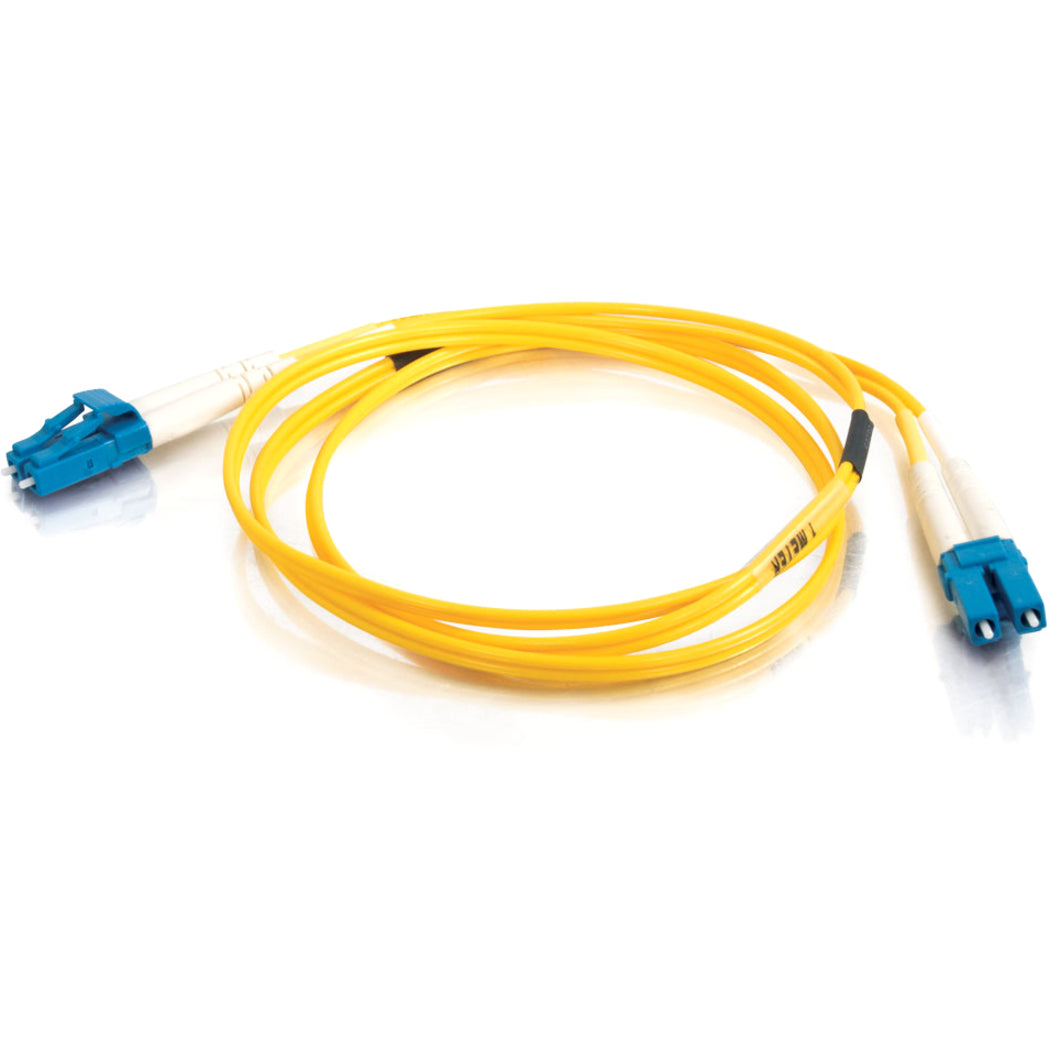 C2G 28758 3m LC-LC 9/125 OS2 Duplex Single-Mode Fiber Optic Cable Gelb