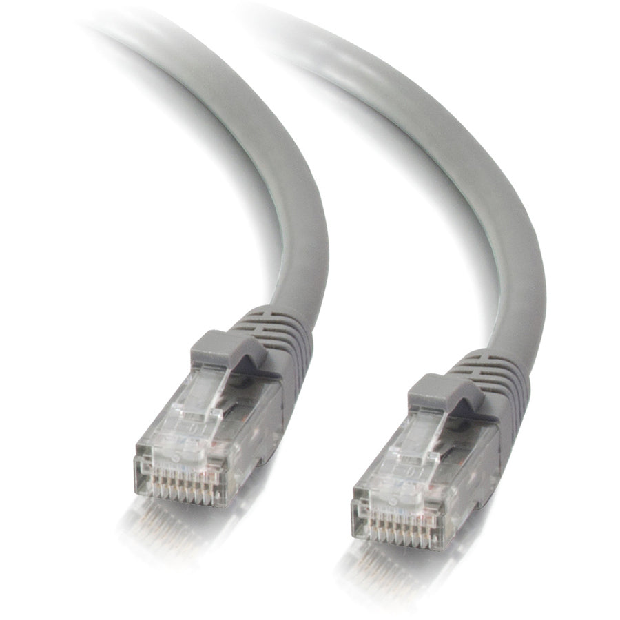 Both ends of the gray Cat5e ethernet cable showing matching RJ-45 connectors-alternate-image5