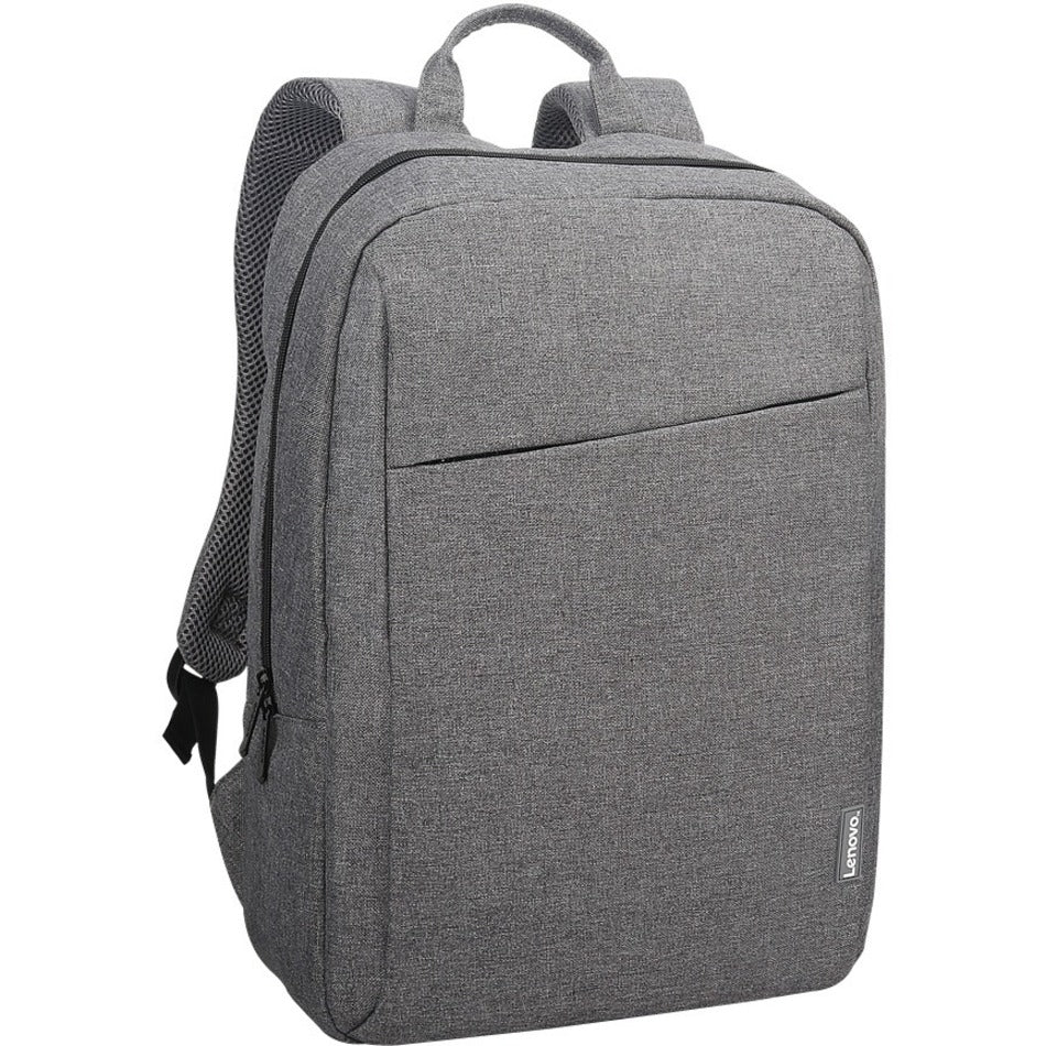 Lenovo GX40Q17227 15.6 Laptop Casual Backpack B210, Gray, Water Resistant Interior