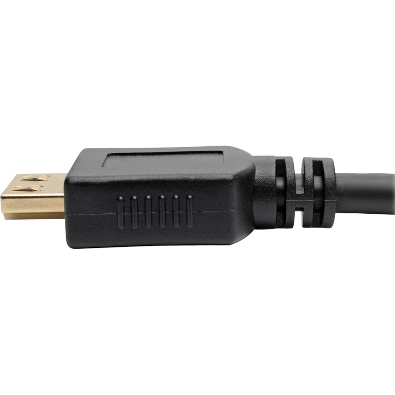 Side profile view of HDMI connector showing ergonomic design