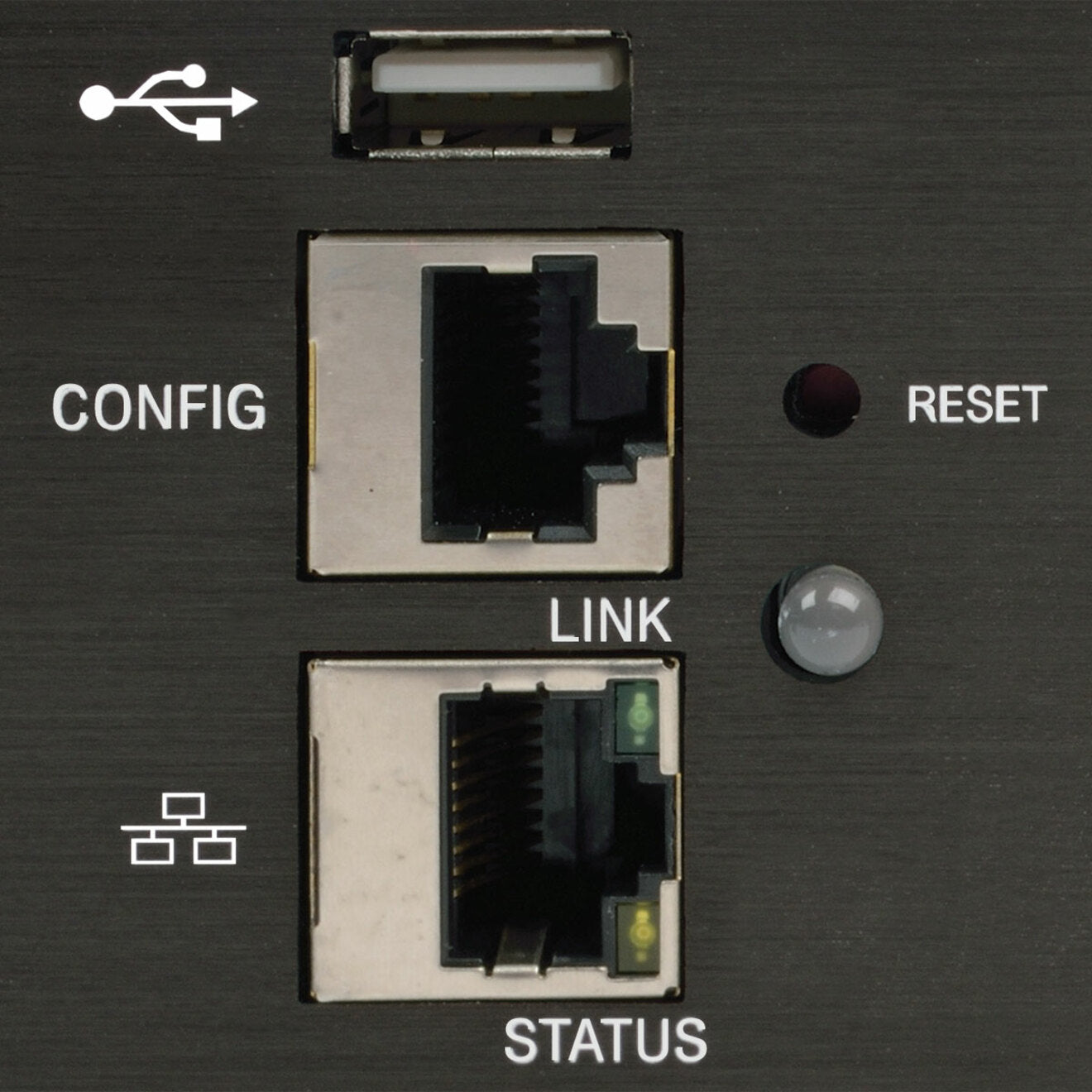 Network management interface showing configuration and status ports-alternate-image8