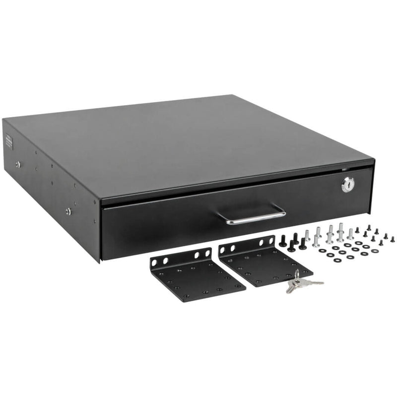 SRDRAWER2U with included mounting hardware and accessories