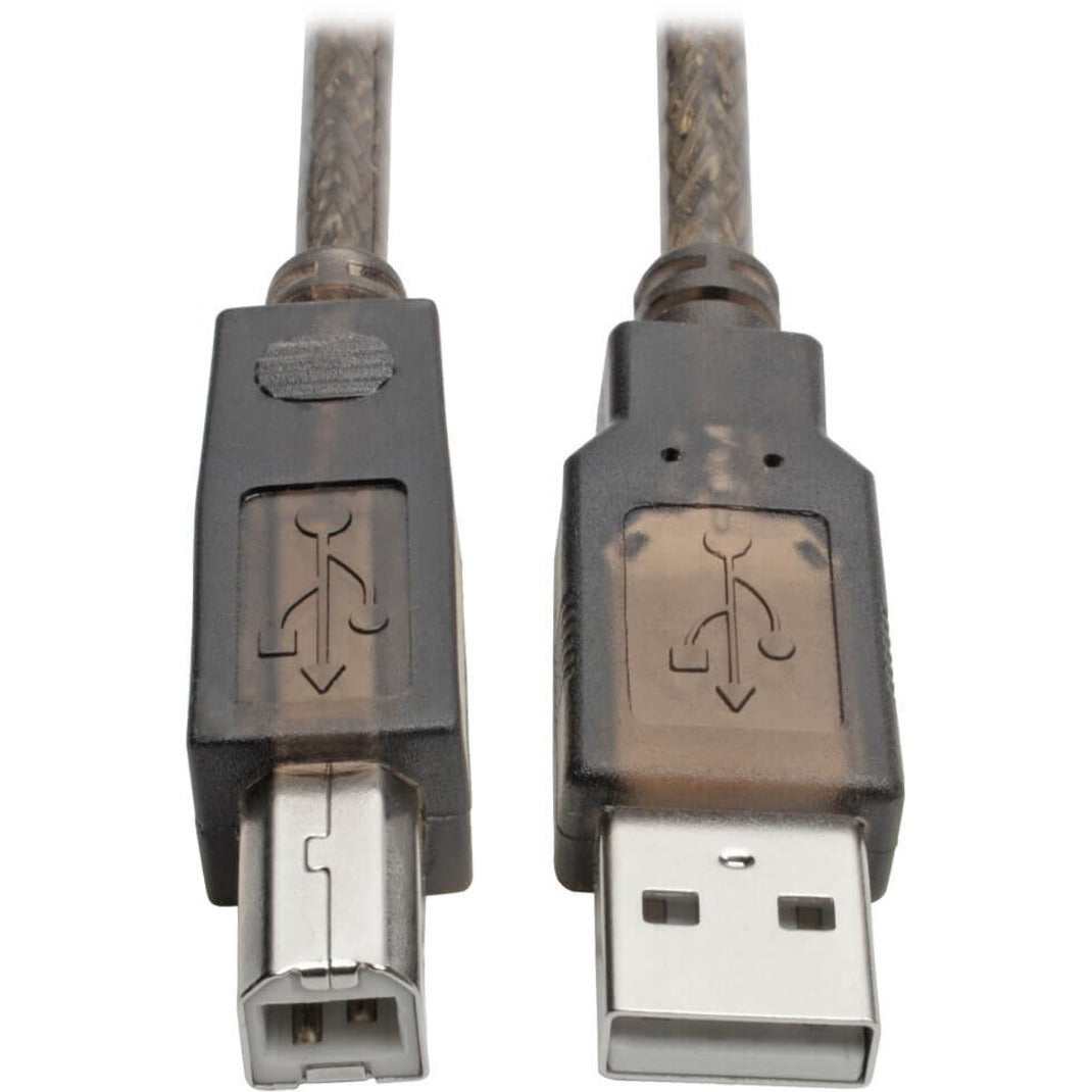 Tripp Lite U042-030 USB 2.0 A/B Active Repeater Cable (M/M), 30 ft., EMI/RF Protection, Flexible, Corrosion Resistant