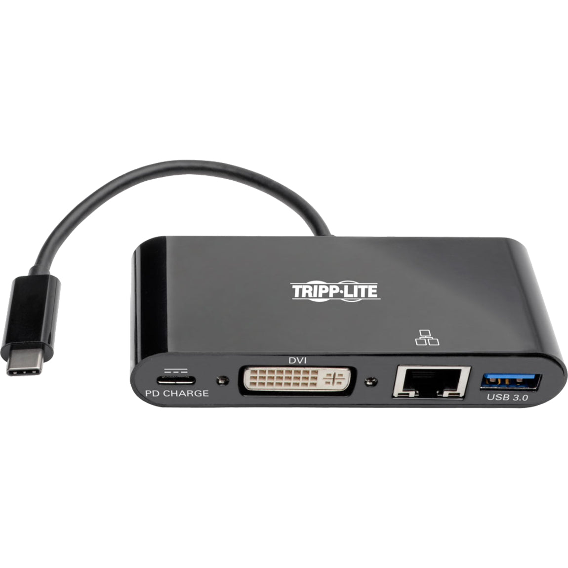 محطة إرساء تريبي نيت U444-06N-DGUB-C، محول فيديو USB C إلى DVI