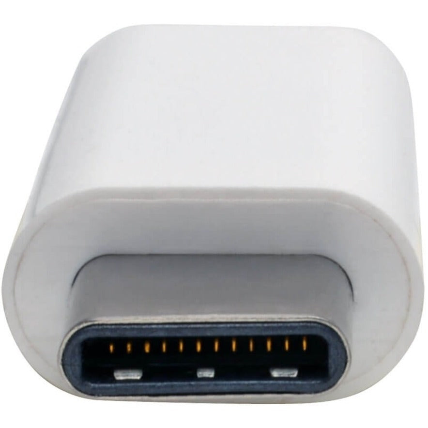 Detailed view of USB-C connector on Tripp Lite adapter-alternate-image4