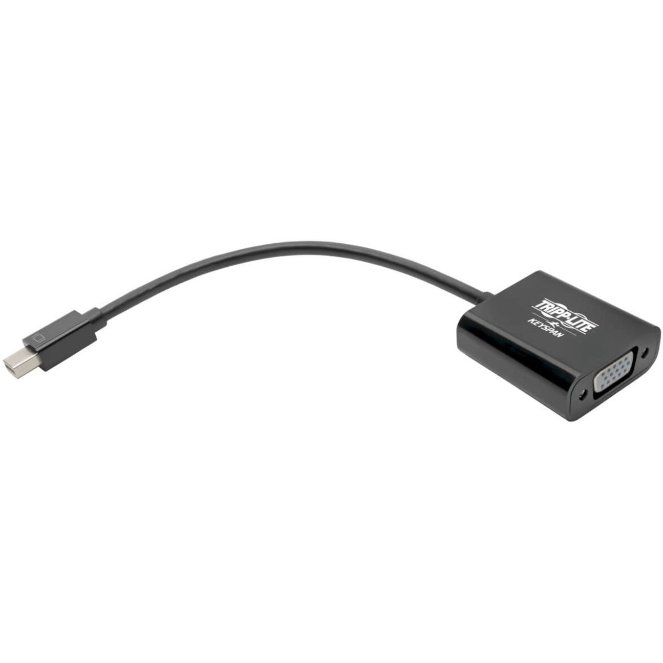 كابل فيديو Tripp Lite P137-06N-VGAB Keyspan Mini DisplayPort/VGA، تكنولوجيا Eyefinity النشطة، بطول 6 إنش