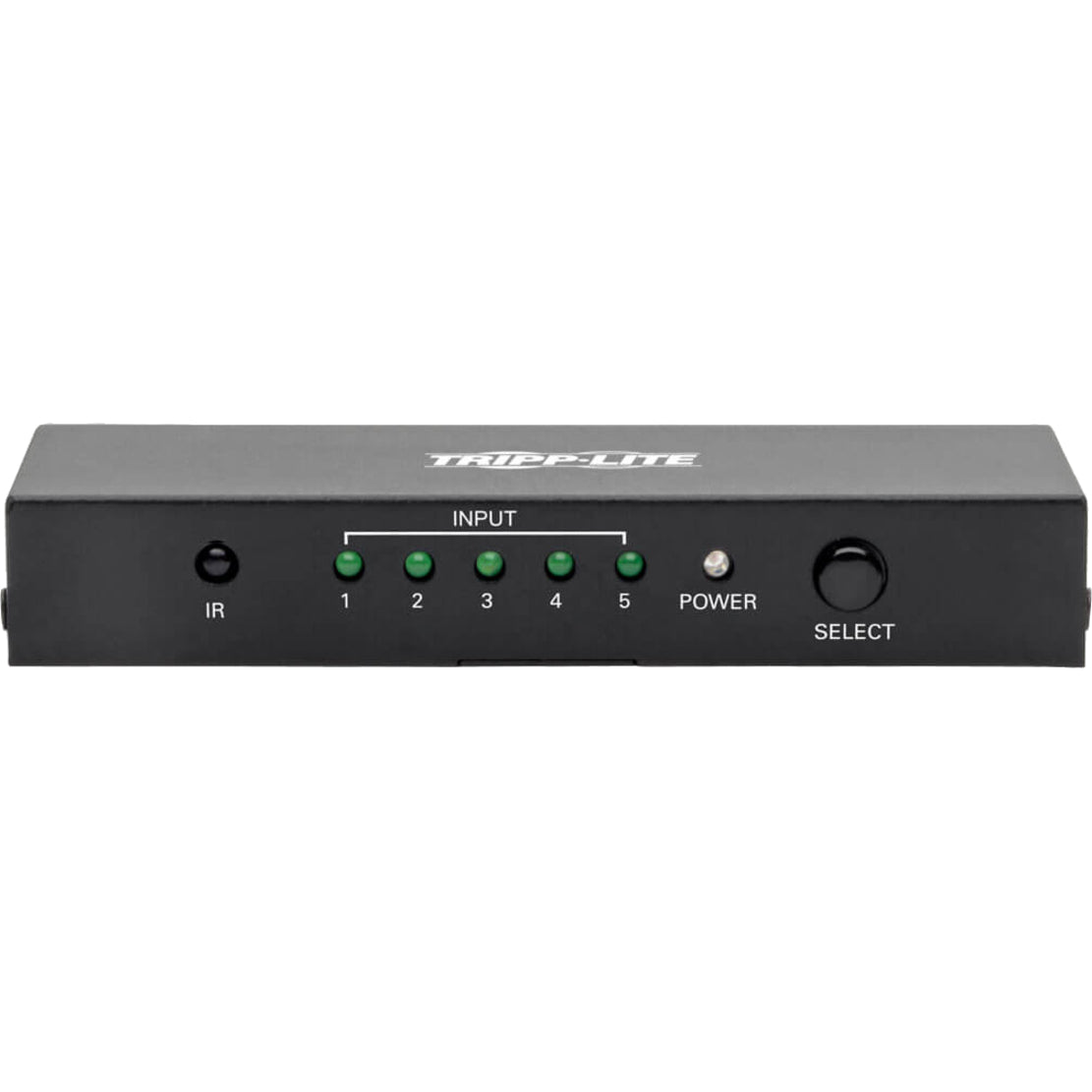 Tripp Lite B119-005-UHD 5-Poort HDMI-schakelaar met afstandsbediening - 4K x 2K UHD @ 60 Hz Video en Audio Switchbox