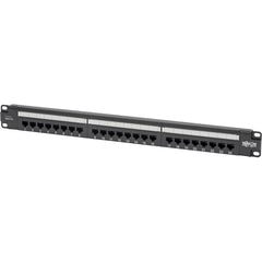 Tripp Lite N052-P24 24 ports 1U panel de brassage Cat5e - Conforme à PoE+ conforme TAA garantie à vie