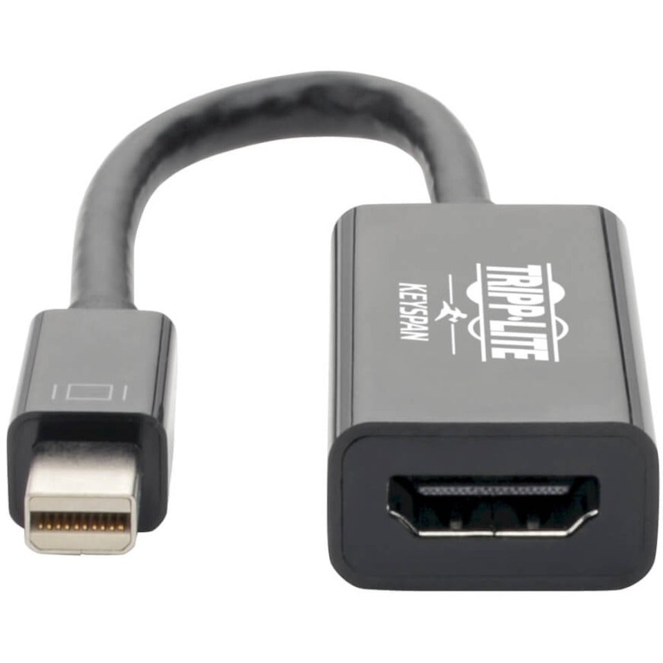 Close-up view of Tripp Lite adapter showing Mini DisplayPort and HDMI connectors-alternate-image4