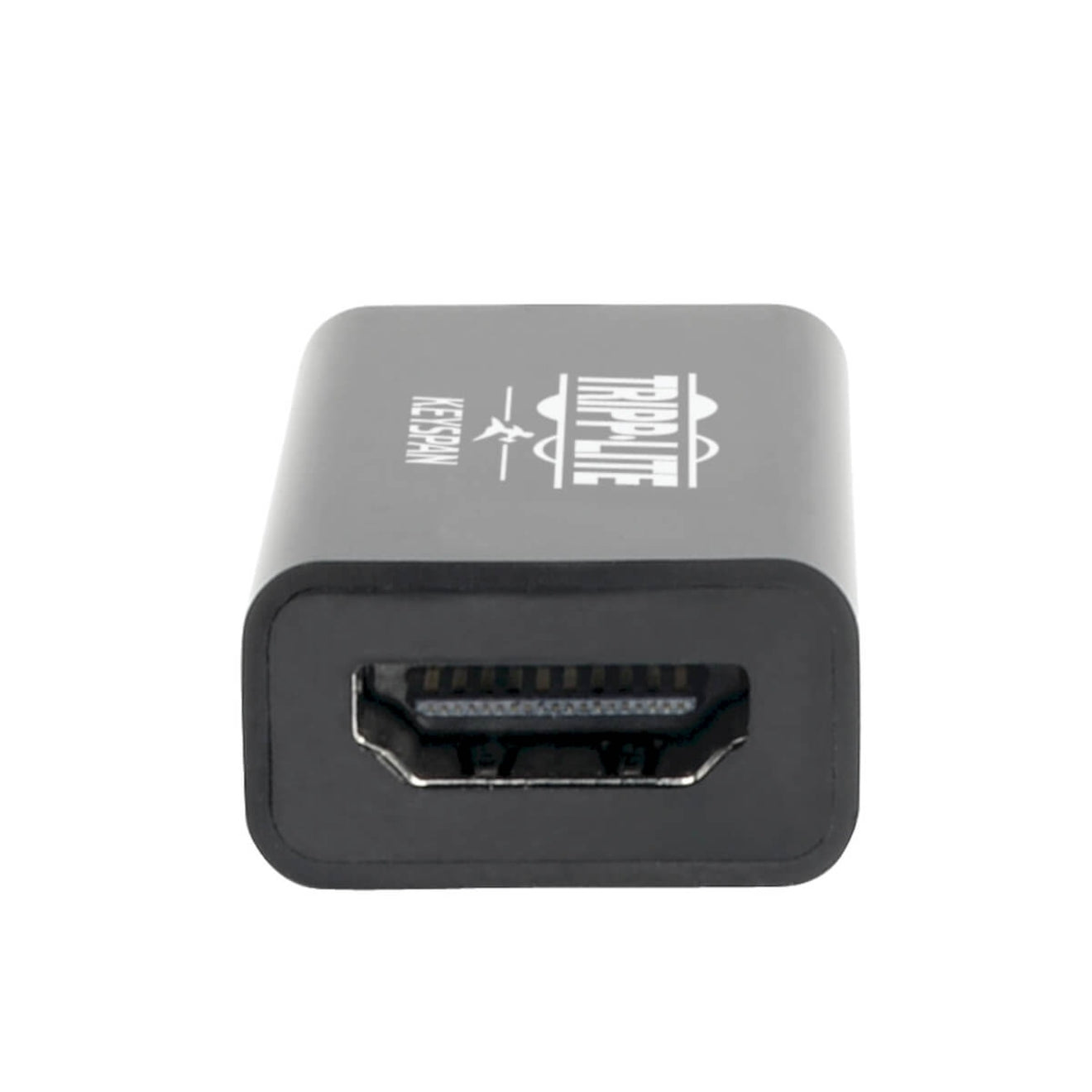 Detailed view of the HDMI female port on Tripp Lite adapter-alternate-image5