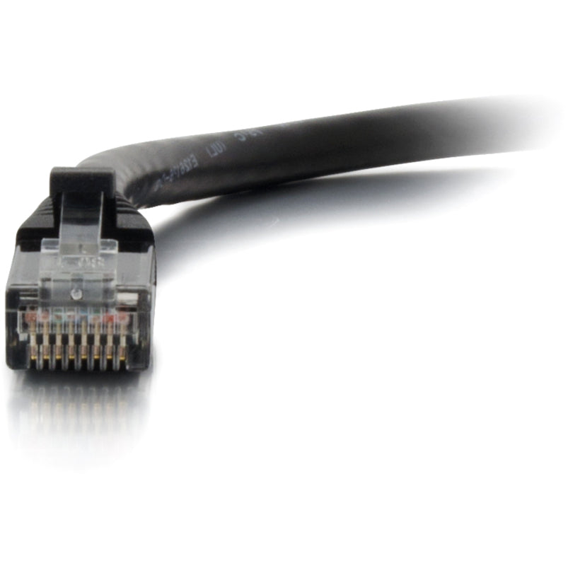 C2G 27152 7ft Cat6 Blindado Negro Cable Ethernet - Cable de Conexión de Red de Alta Velocidad