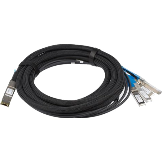 كابل شبكة توينكسيال StarTech.com QSFP4SFP10C5، بطول 16.40 قدم، 40 جيجابت/ثانية، سPassive، قابل للتبديل أثناء التشغيل