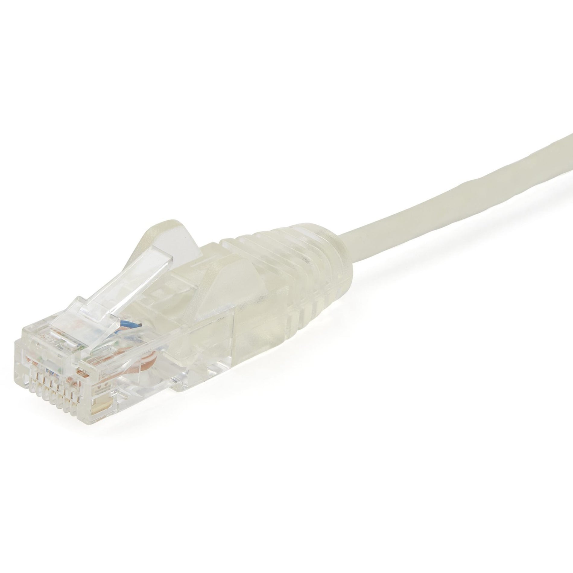 StarTech.com N6PAT6GRS Cat6 Patch Network Cable, 6 ft Gray Ethernet Cable - Slim, Snagless RJ45 Connectors, Cat6 Cable, Cat6 Patch Cable, Cat6 Network Cable