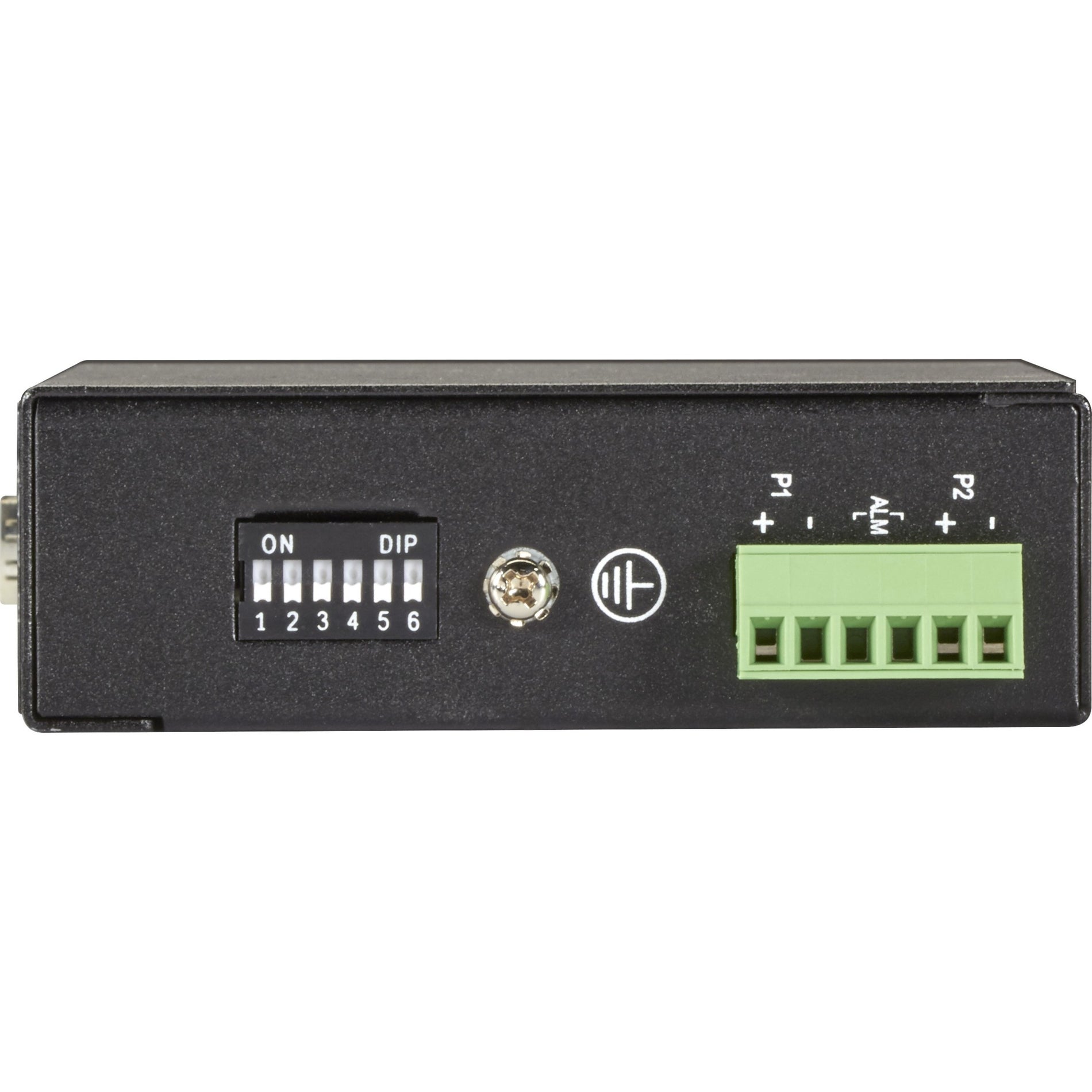 Black Box LIG401A Industrial Gigabit Ethernet Switch - Extreme Temperature, 5-Port, 10/100/1000 RJ45, 1P 100/1000 SFP IND