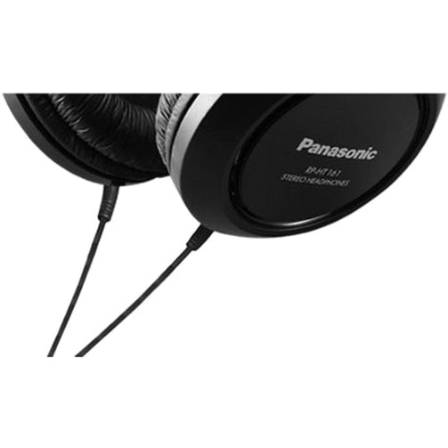 Panasonic RP-HT161-K Kopfhörer Over-the-Head-Geräte mit Kabel und einer Länge von 650 ft matt schwarz