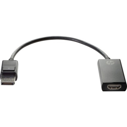 惠普 HP 2JA63AA DisplayPort to HDMI 真正的 4K 适配器，将您的 DisplayPort 设备连接到 HDMI