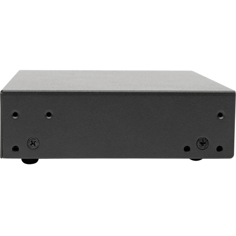 Side view of Tripp Lite B093-004-2E4U-V showing compact design and mounting points